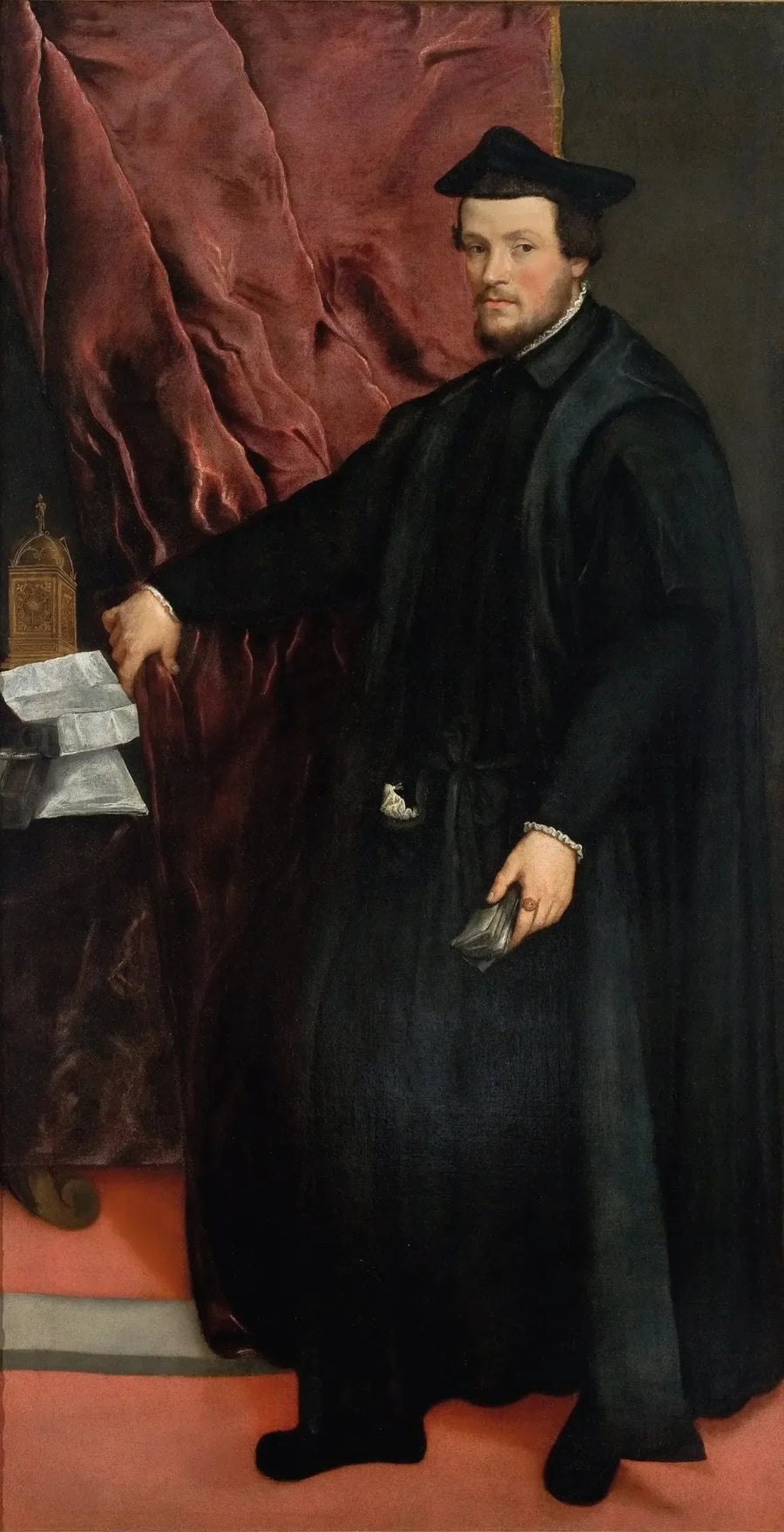 Portrait of Cardinal Cristoforo Madruzzo - Titian