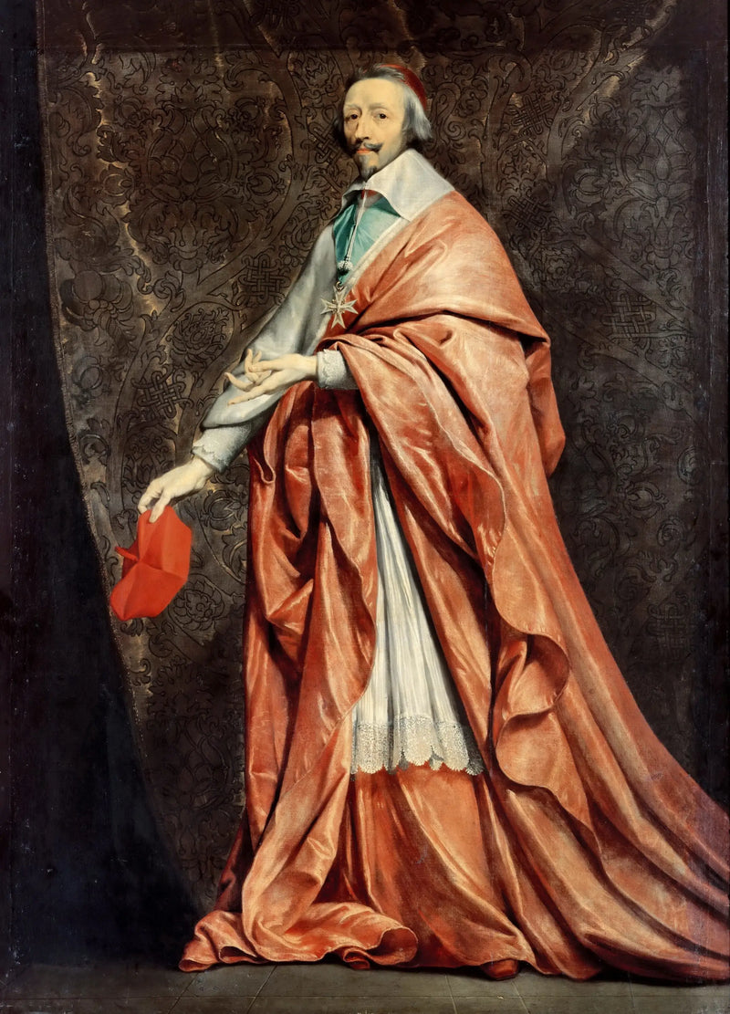 Portrait of Cardinal Richelieu - Philippe de Champaigne