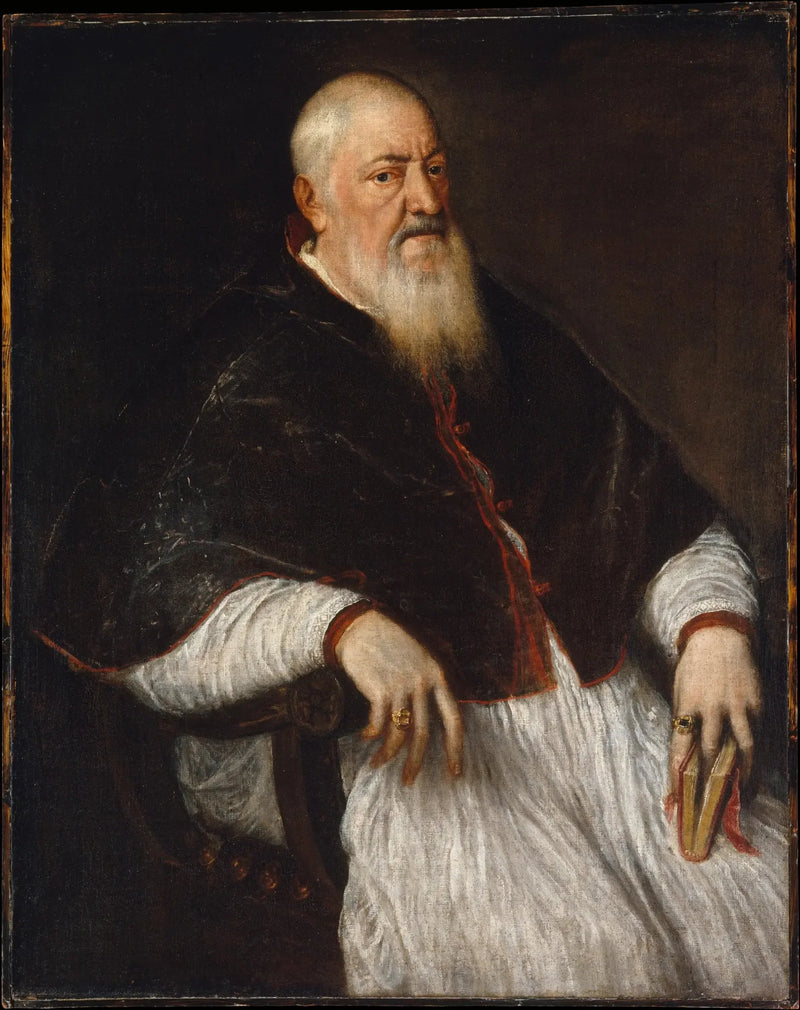 Portrait of Cardinal Filippo Archinto - Titian