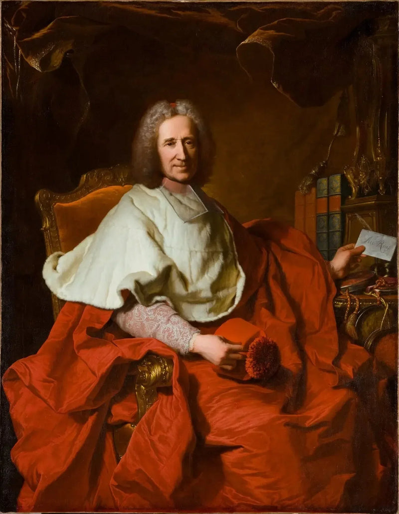 Portrait of Cardinal Guillaume Dubois - Hyacinthe Rigaud