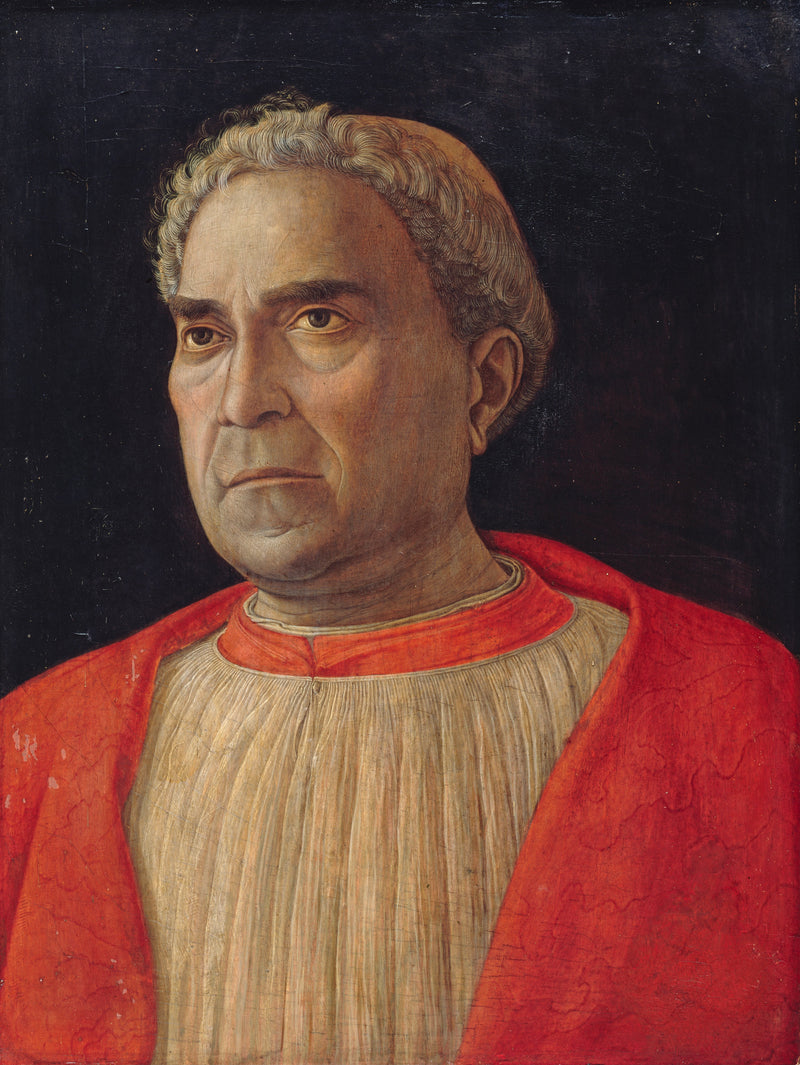 Portrait of Cardinal Ludovico Trevisan - Andrea Mantegna