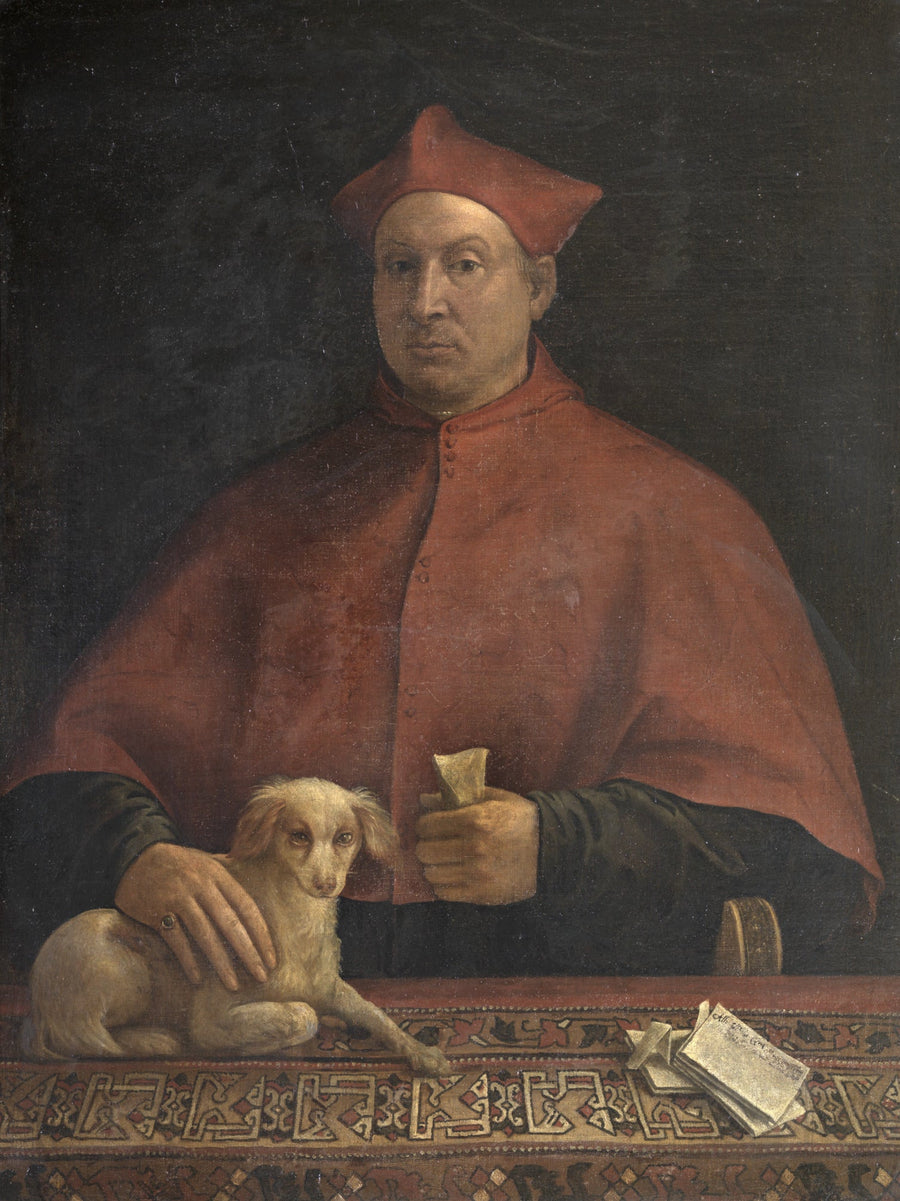 Portrait of Cardinal Pompeo Colonna - Sebastiano del Piombo