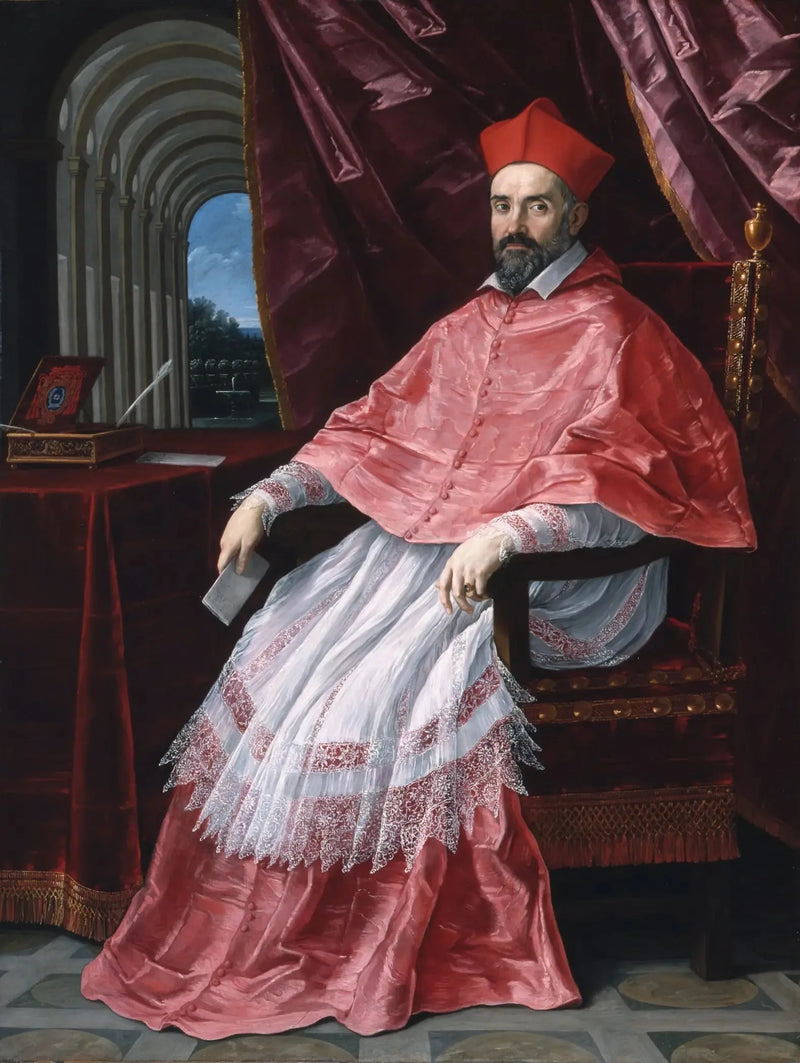 Portrait of Cardinal Roberto Ubaldino, Papal Legate in Bologna - Guido Reni