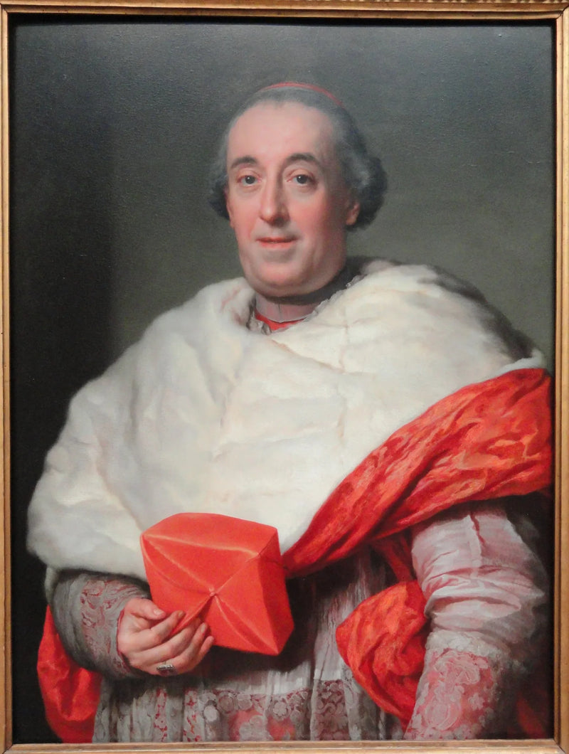 Portrait of Cardinal Zelada - Anton Raphael Mengs