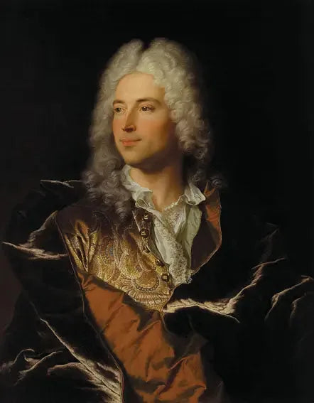 Portrait of the Knight Lucas Schaub von Basel - Hyacinthe Rigaud