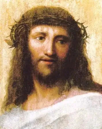 Portrait of Christ - Antonio da Correggio