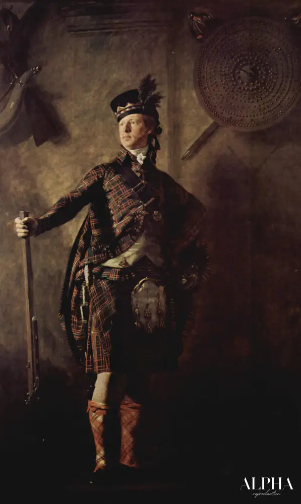 Portrait du Colonel Alasdair Mcdonnell de Glengarry - Sir Henry Raeburn - Reproductions de tableaux et peintures haut de gamme