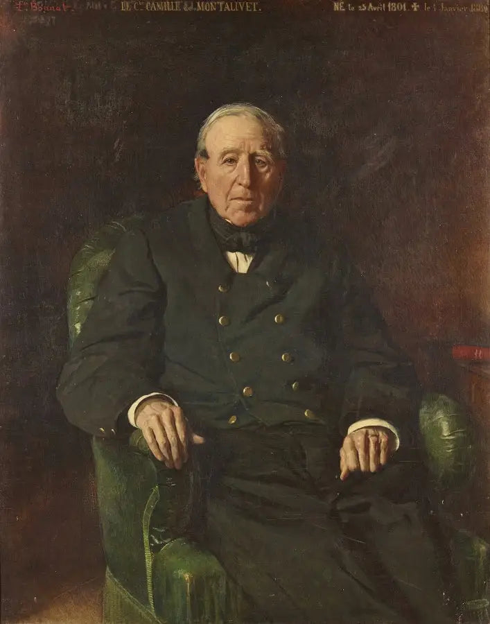 Portrait of the Count of Montalivet - Léon Bonnat