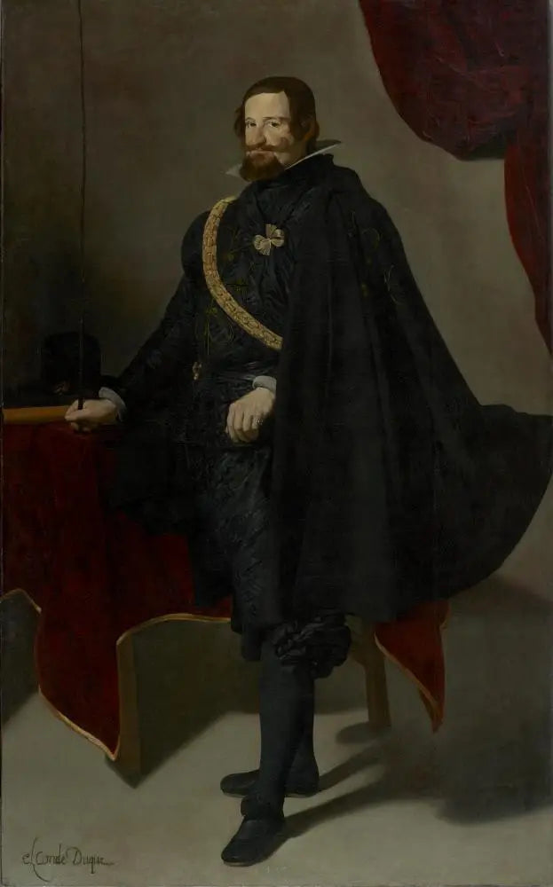 Portrait of the Count-Duke of Olivares - Diego Velázquez