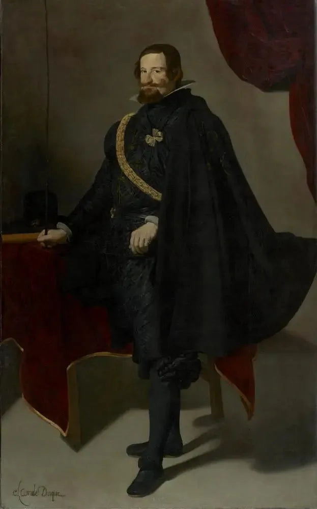 Portrait of the Count-Duke of Olivares - Diego Velázquez