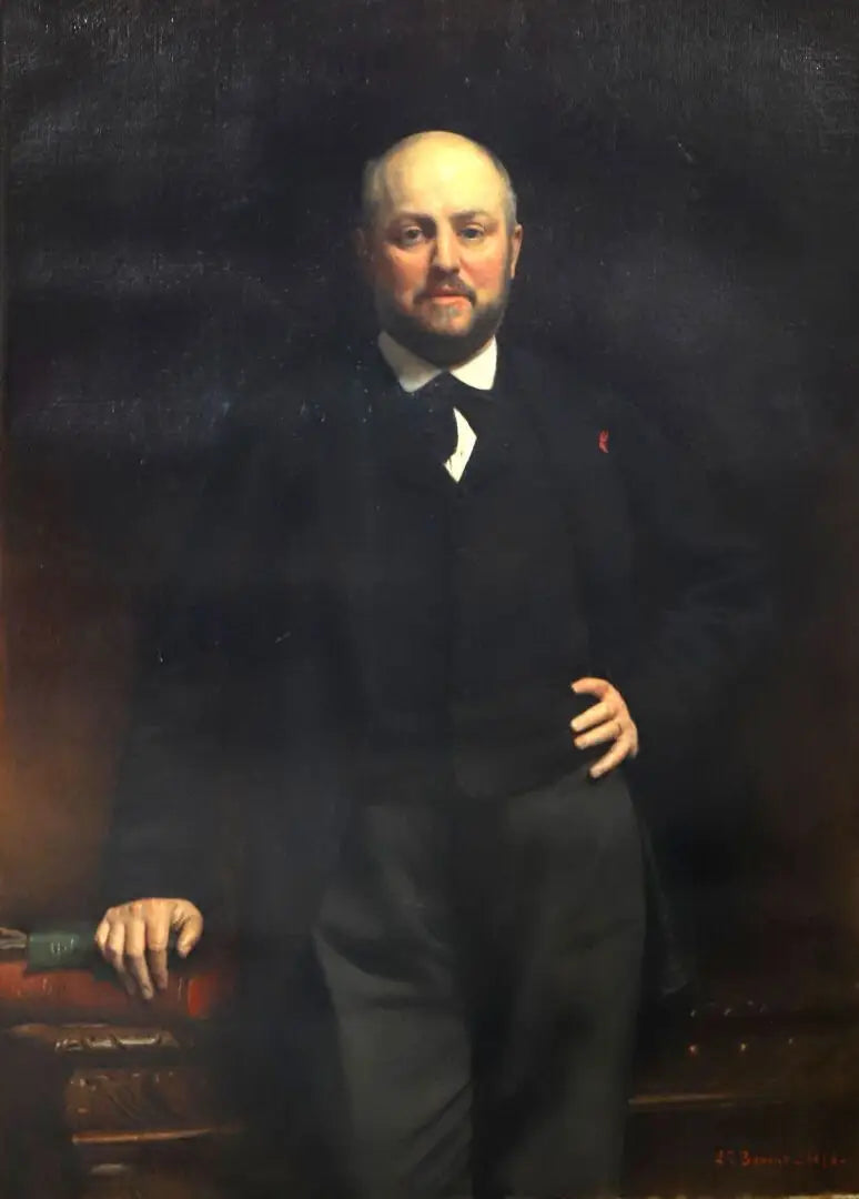 Portrait of Count Frédéric Alexis Louis Pillet-Will - Léon Bonnat