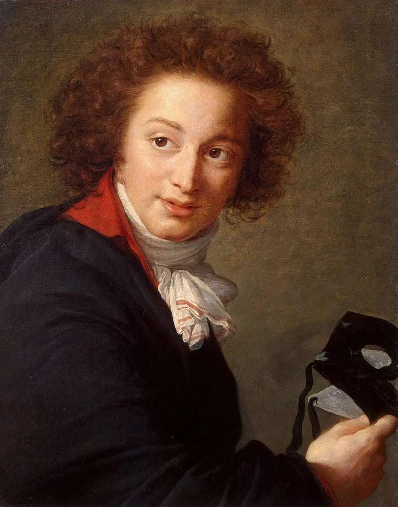 Portrait of Count Grigori Tchernychev with a mask in hand - Élisabeth Vigeé Le Brun
