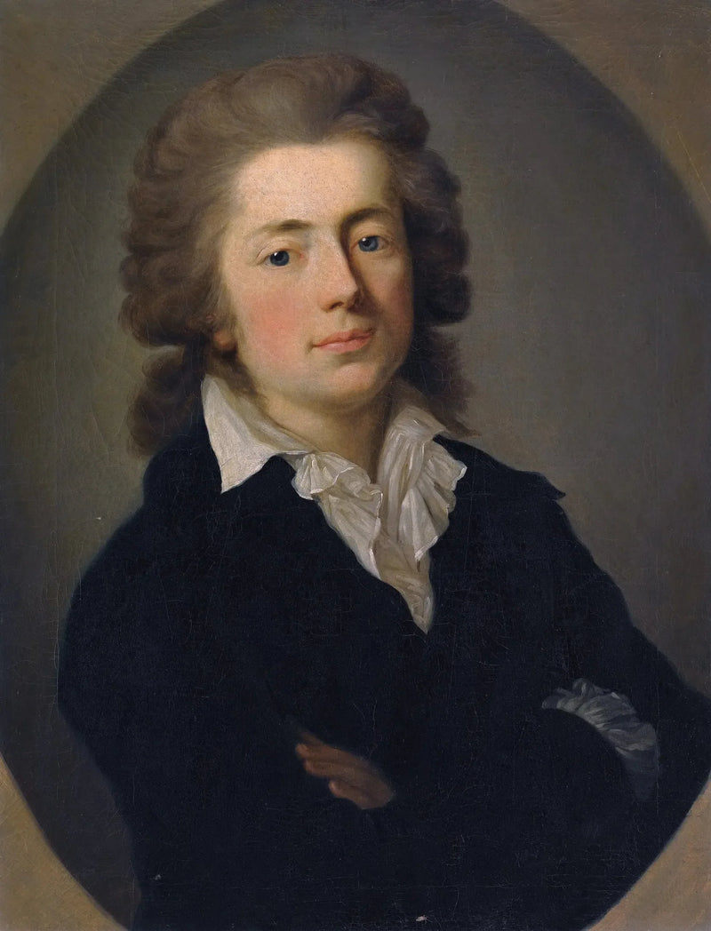 Portrait of Count Jan Potocki. - Anton Graff