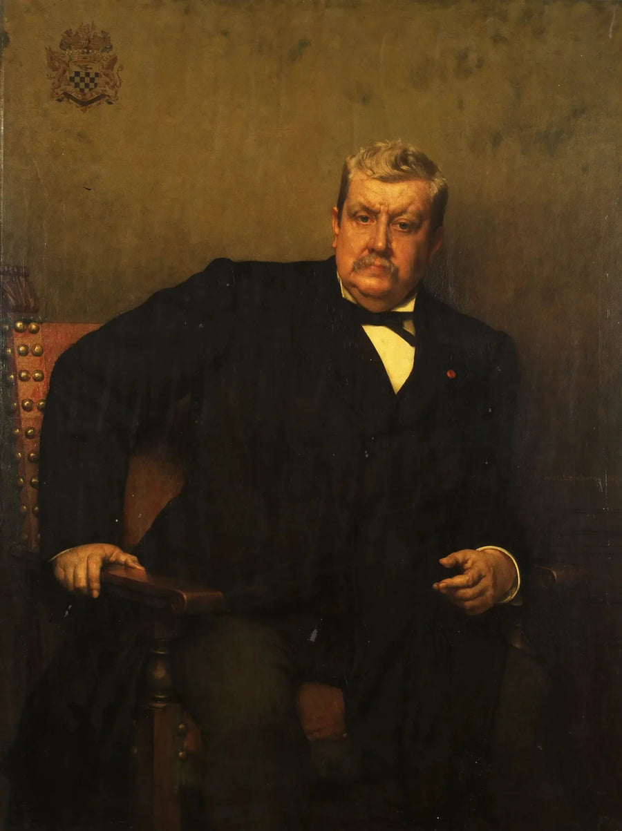 Portrait of Count Oswald de Kerchove de Denterghem - Jules Lefebvre