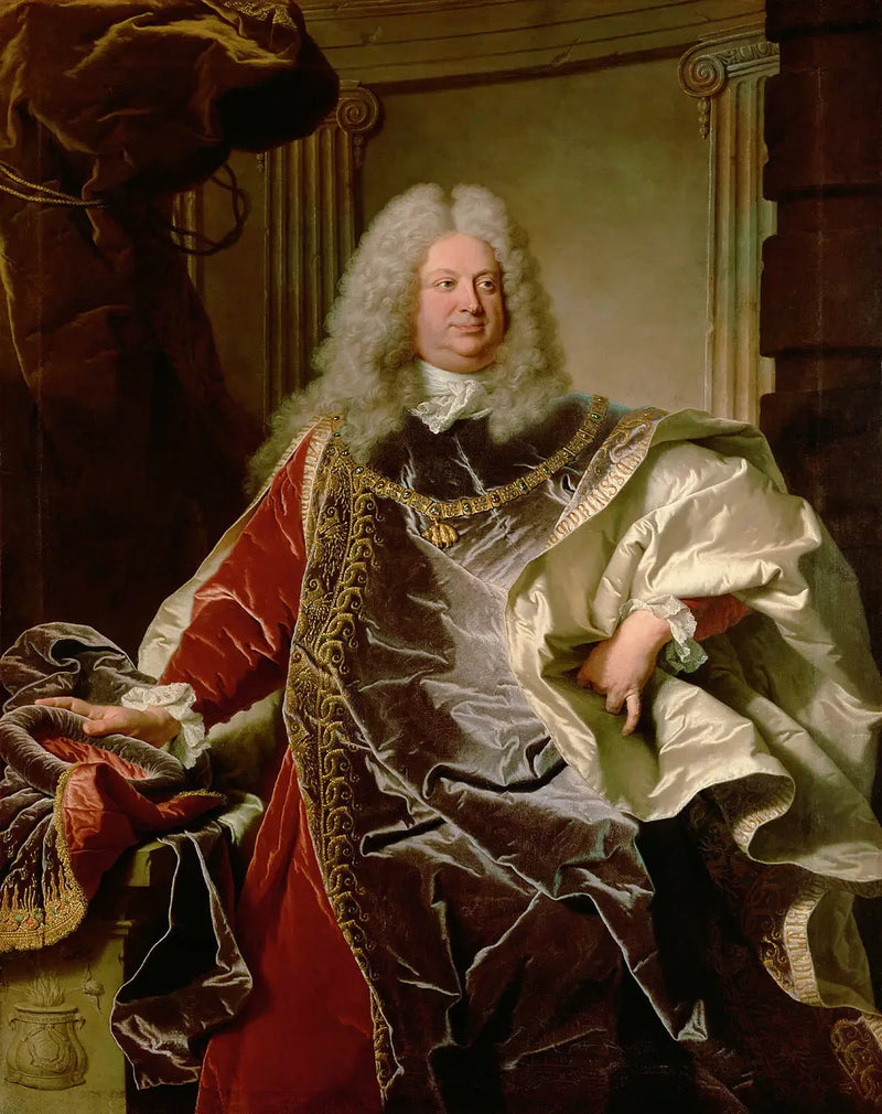 Portrait of Count Sinzendorf by Hyacinthe Rigaud - Hyacinthe Rigaud