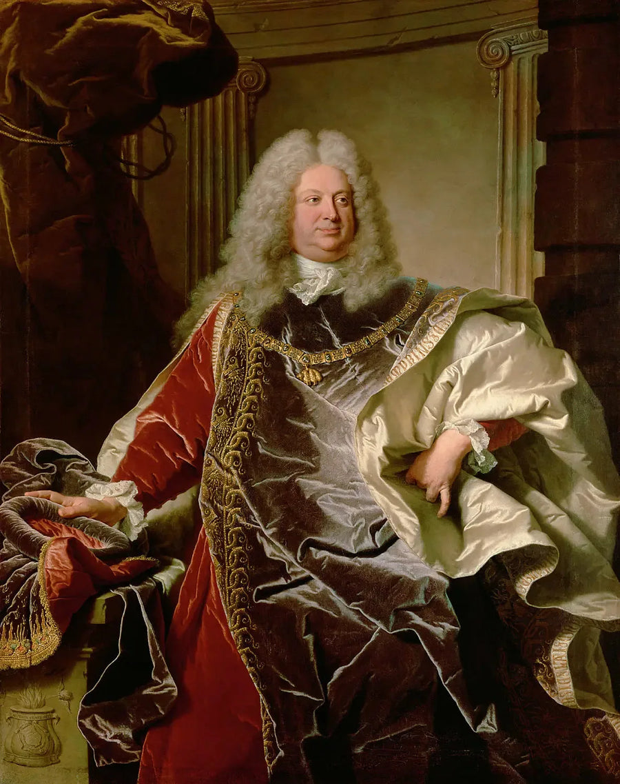 Portrait of Count Sinzendorf by Hyacinthe Rigaud - Hyacinthe Rigaud
