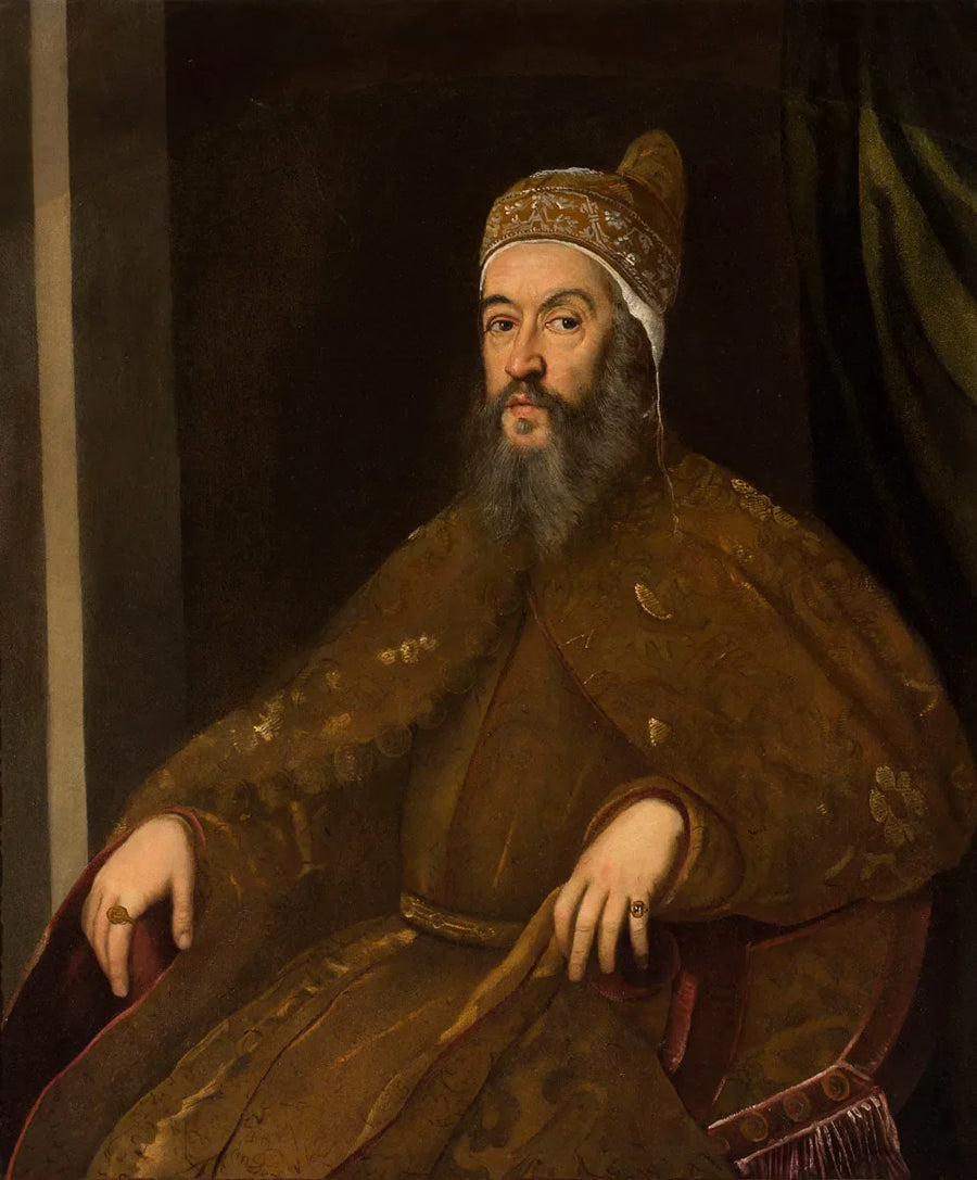 Portrait of Doge Alvise Mocenigo - Jacopo Tintoretto