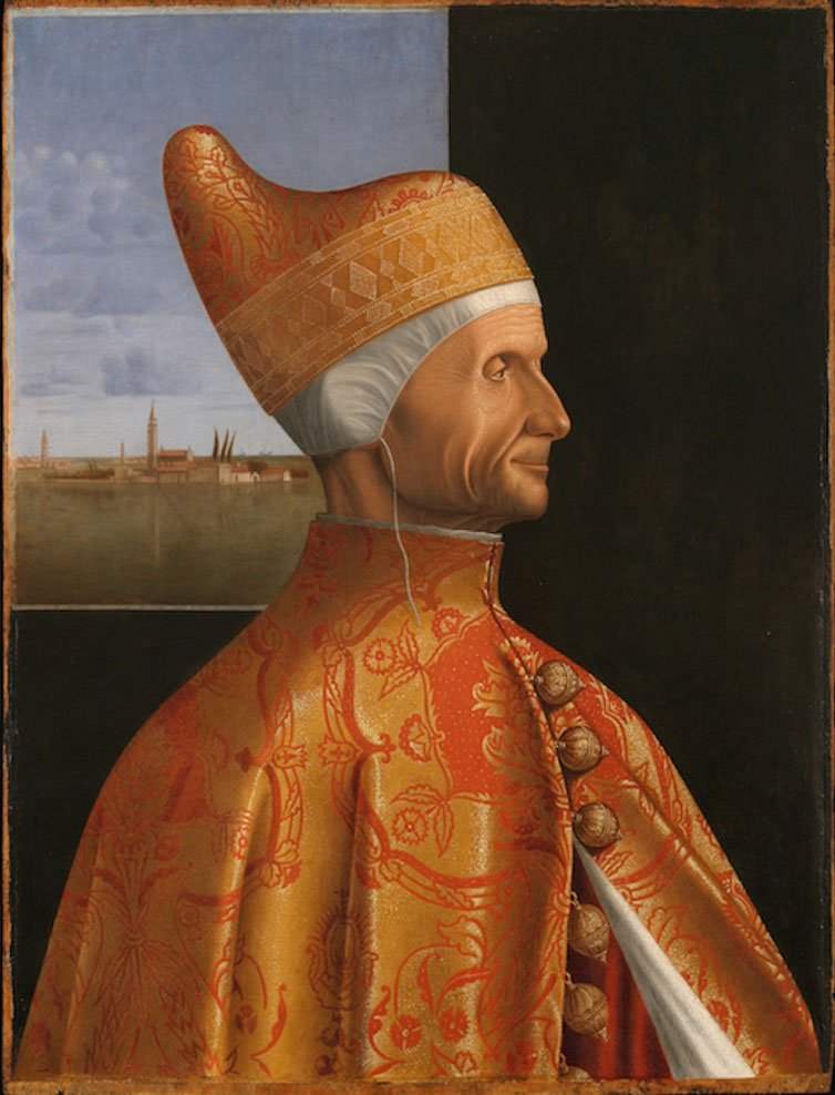 Portrait of Doge Leonard Loredan - Vittore Carpaccio