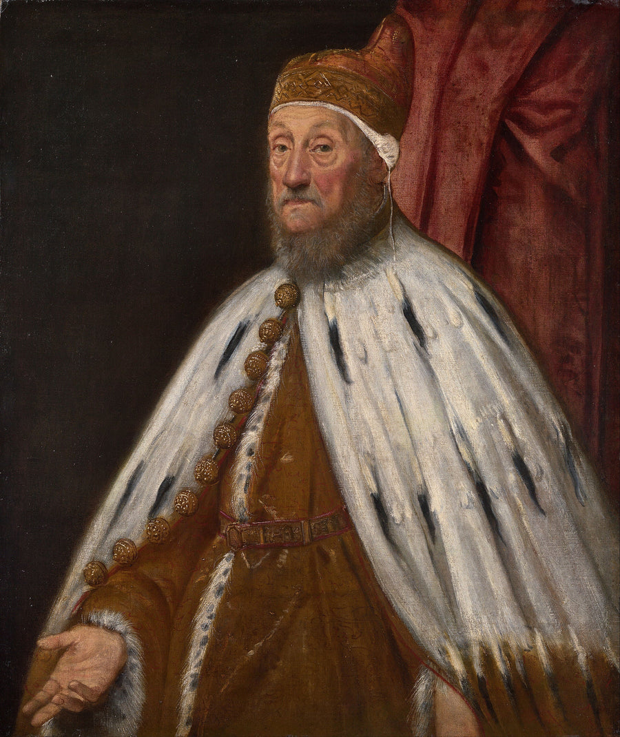 Portrait of Doge Pietro Loredano - Jacopo Tintoretto