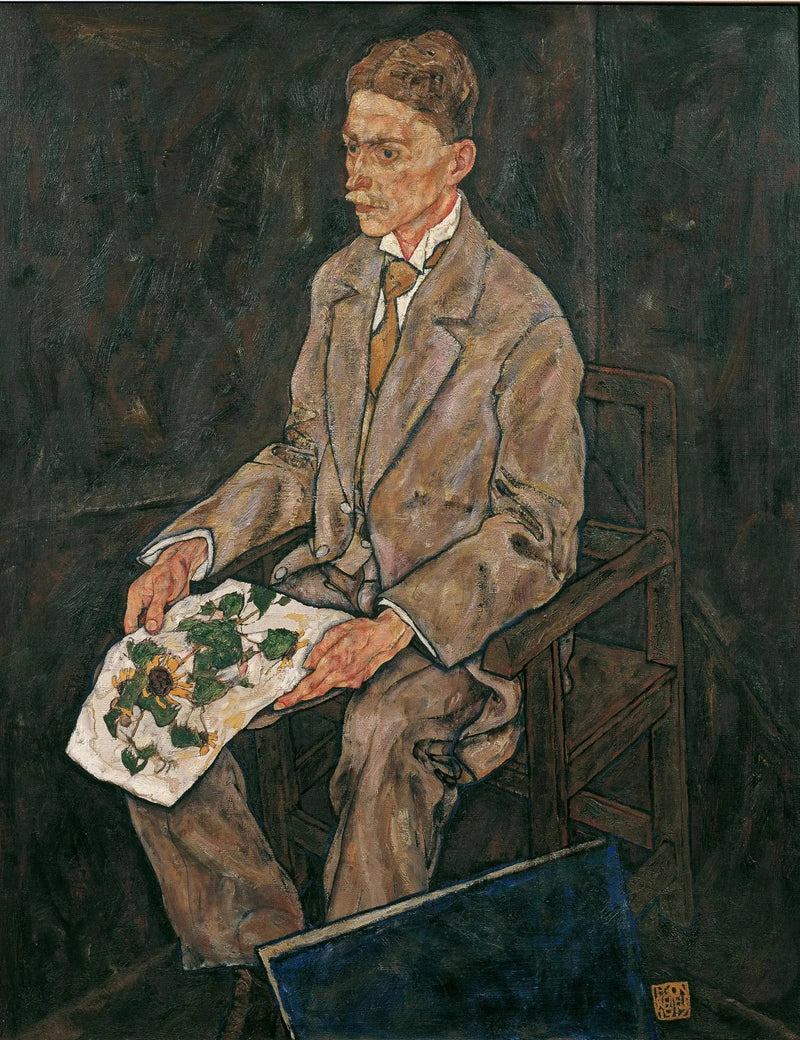 Portrait of Dr. Franz Martin Haberditzl - Egon Schiele