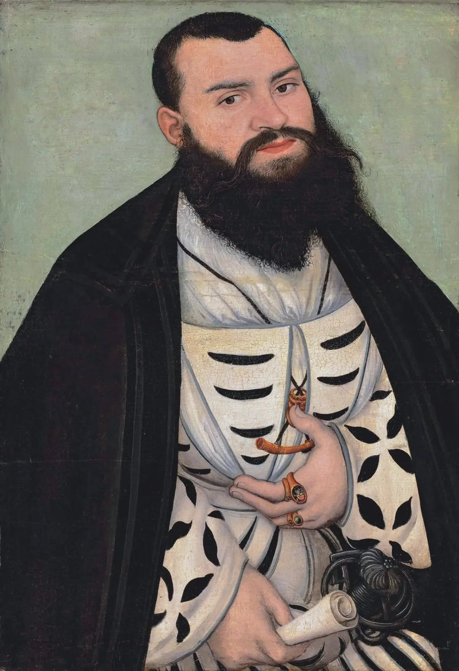 Portrait of Dr. Johann Scheiring - Lucas Cranach the Elder