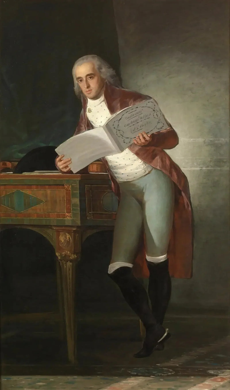 portrait of the Duke of Alba - Francisco de Goya