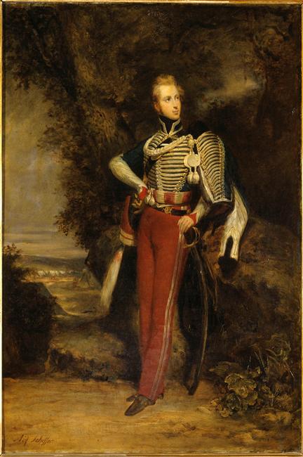 Portrait of the Duke of Orléans - Ary Scheffer