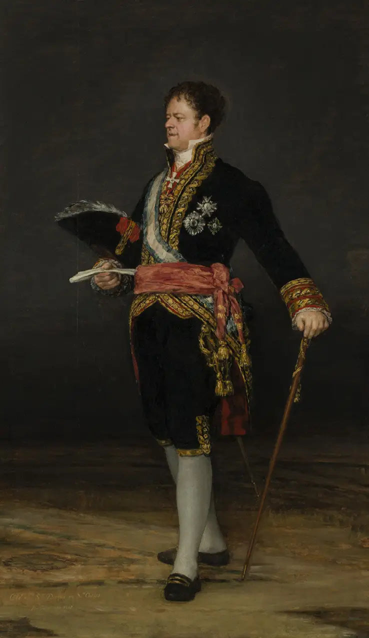 Portrait of the Duke of San Carlos - Francisco de Goya