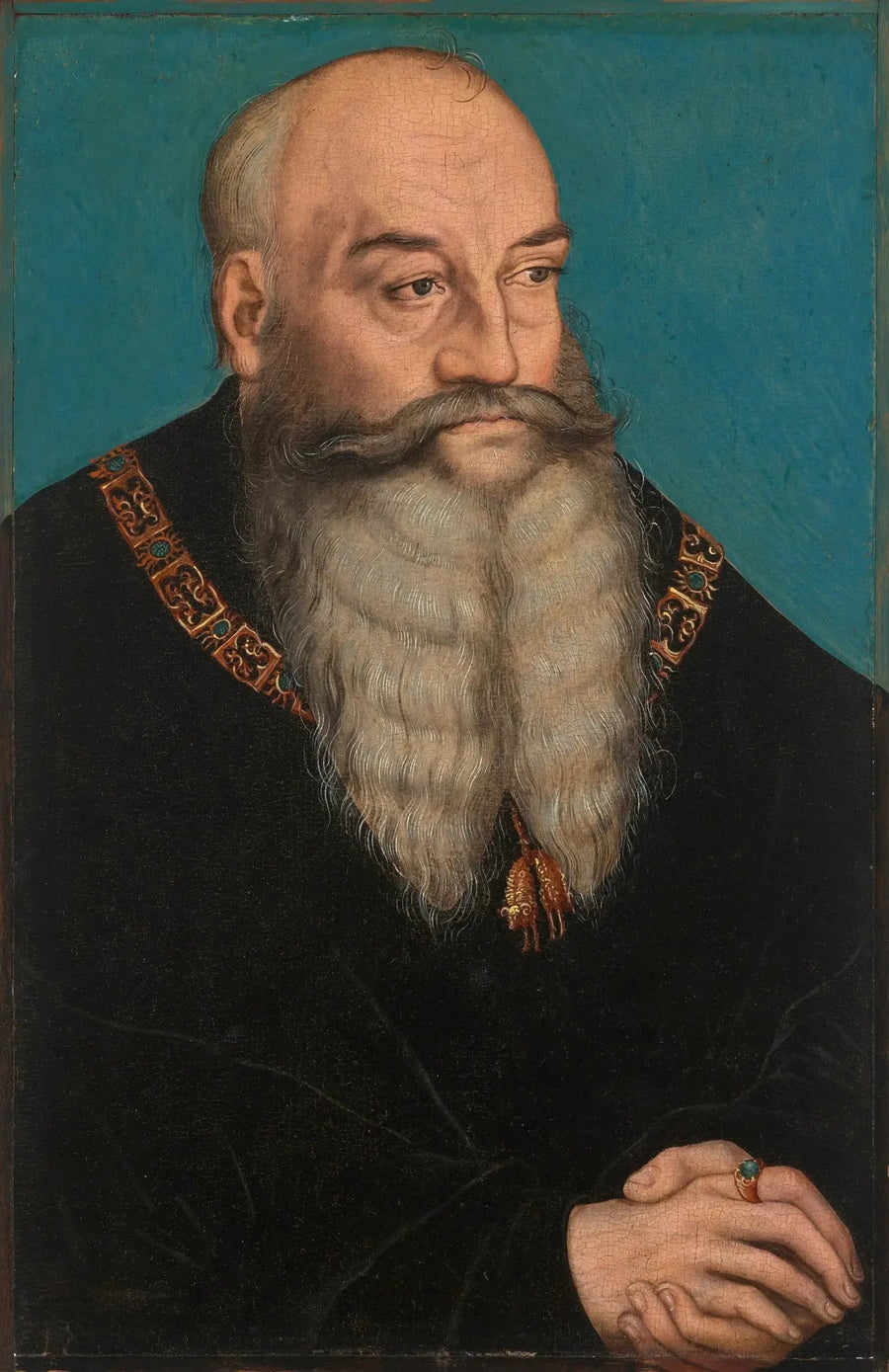 Portrait of Duke George of Saxony - Lucas Cranach the Elder