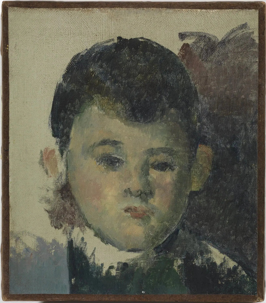 Portrait of the Artist's Son - Paul Cézanne