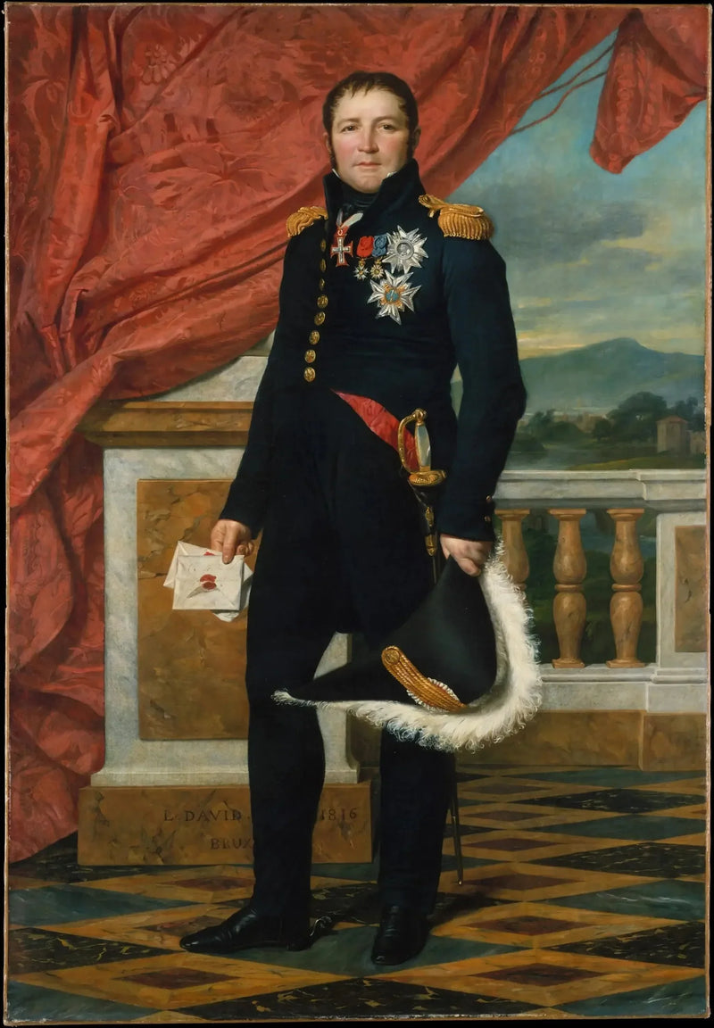Portrait of General Étienne-Maurice Gérard - Jacques-Louis David