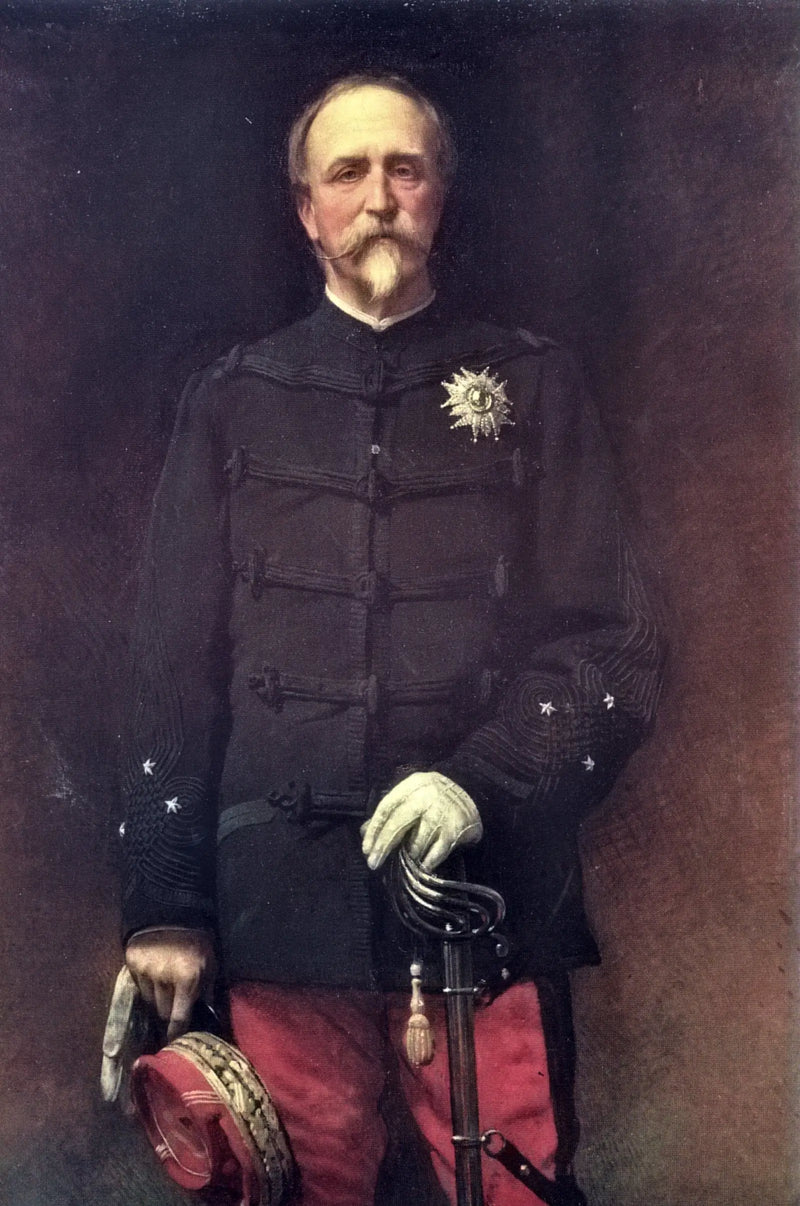 Portrait of General Henri d'Orléans, Duke of Aumale (1880) - Léon Bonnat
