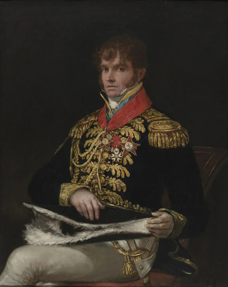 Portrait of General Nicolas Philippe Guye - Francisco de Goya