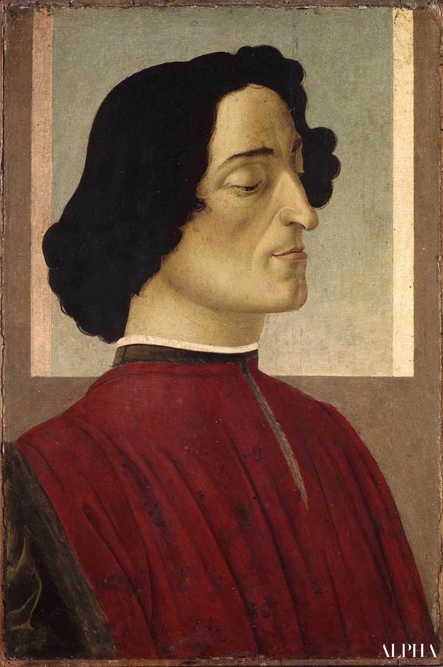 Portrait of Giuliano de' Medici - Sandro Botticelli - High-end reproductions of paintings and artworks