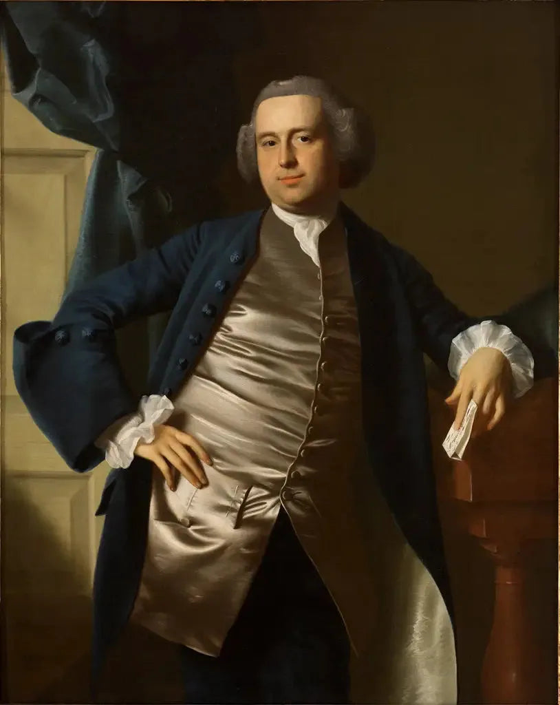 Portrait of Governor Moses Gill - John Singleton Copley