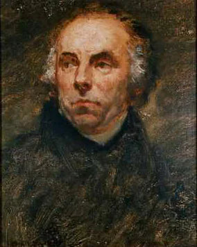 Portrait of the English engraver Reynolds - Ary Scheffer