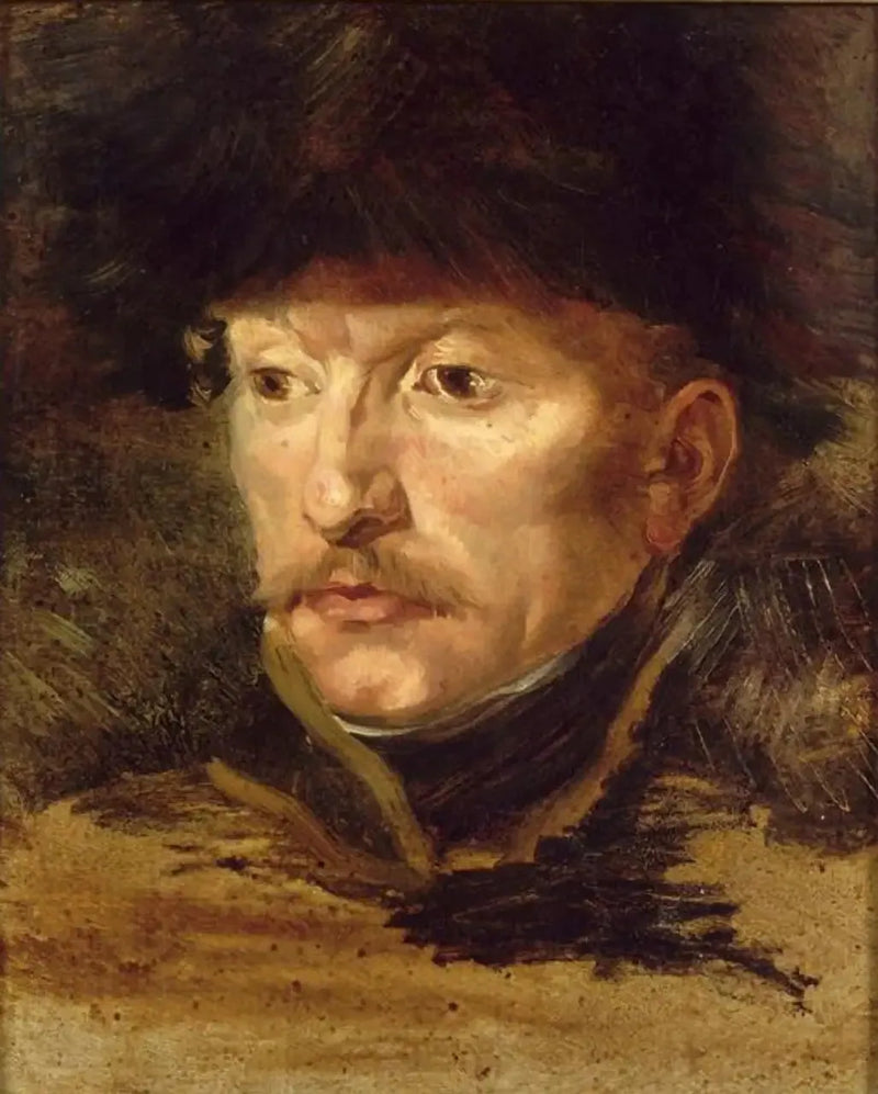 Portrait of Lieutenant Dieudonné - Théodore Géricault