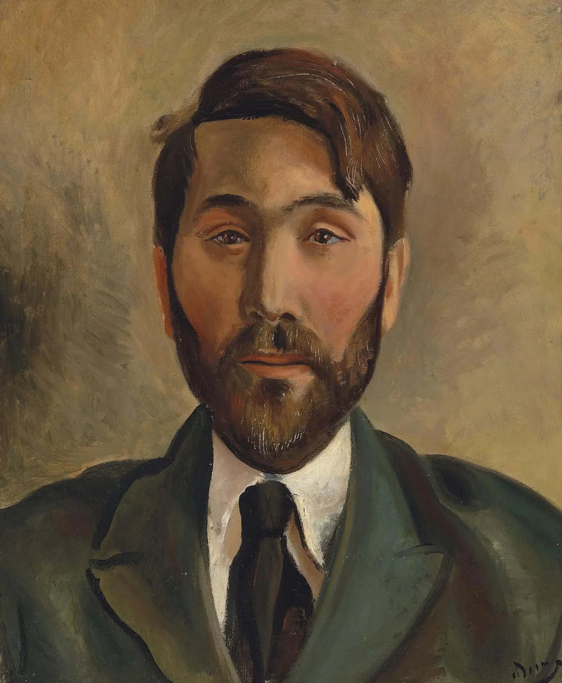Portrait of the Merchant Léopold Zborowski - André Derain