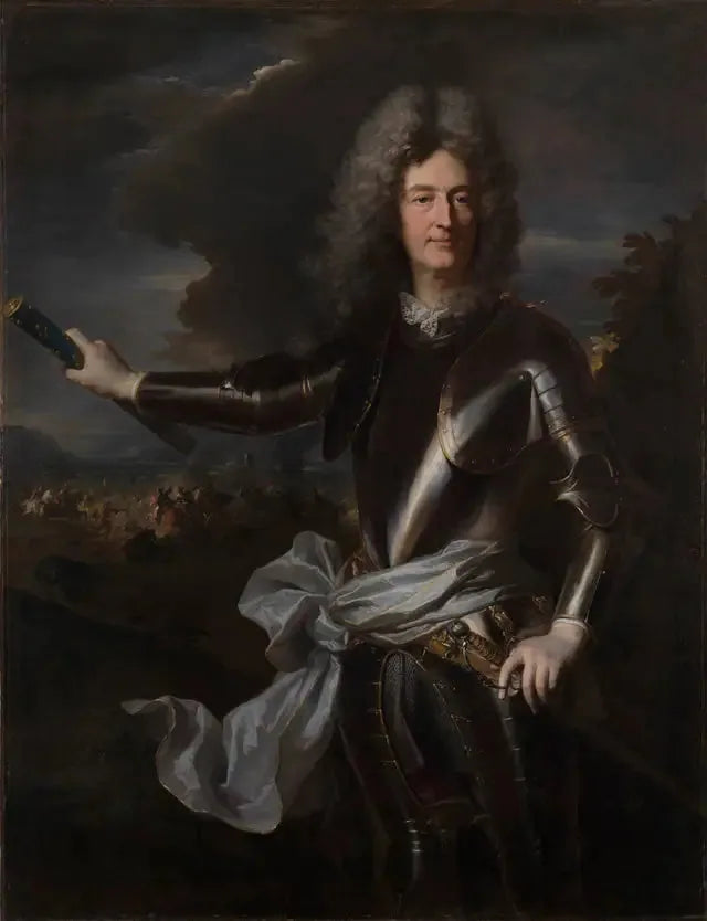 Portrait of Marshal Charles-Auguste Goyon de Matignon, Count of Gacé - Hyacinthe Rigaud