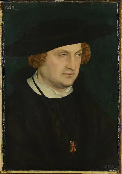 Portrait of Margrave John of Brandenburg-Ansbach - Lucas Cranach the Elder