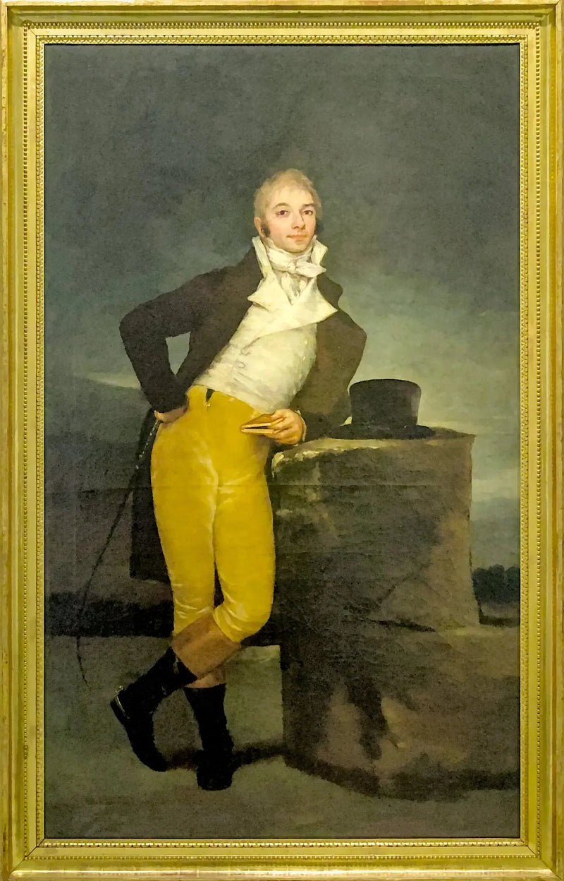 Portrait of the Marquis of San Adrian - Francisco de Goya