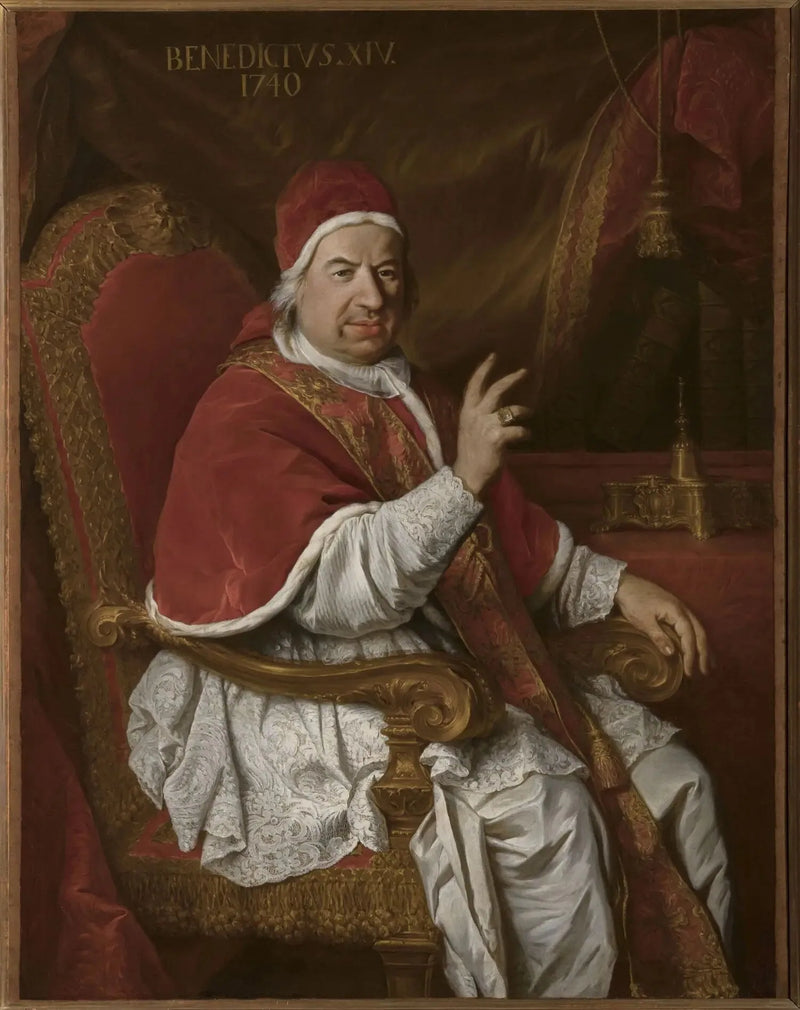 Portrait of Pope Benedict XIV - Pierre Subleyras