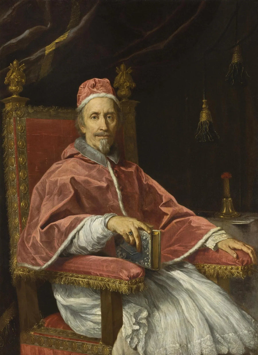 Portrait du pape Clément IX (1600-1669) - Carlo Maratta