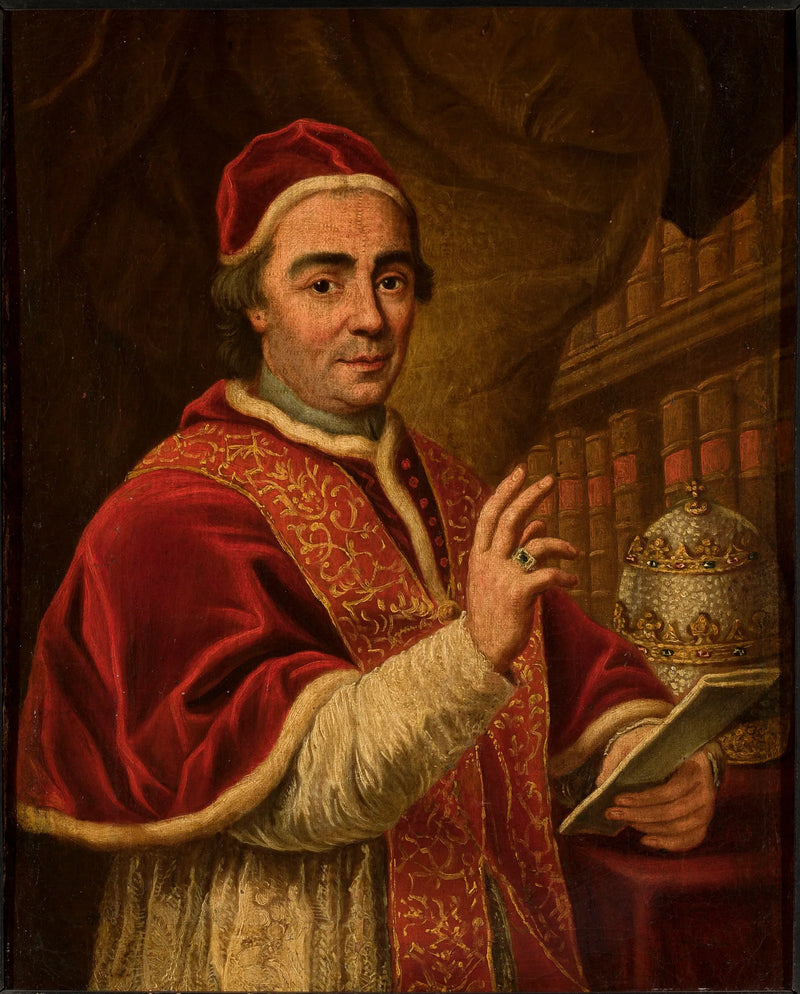 Portrait of Pope Clement XIII - Anton Raphael Mengs