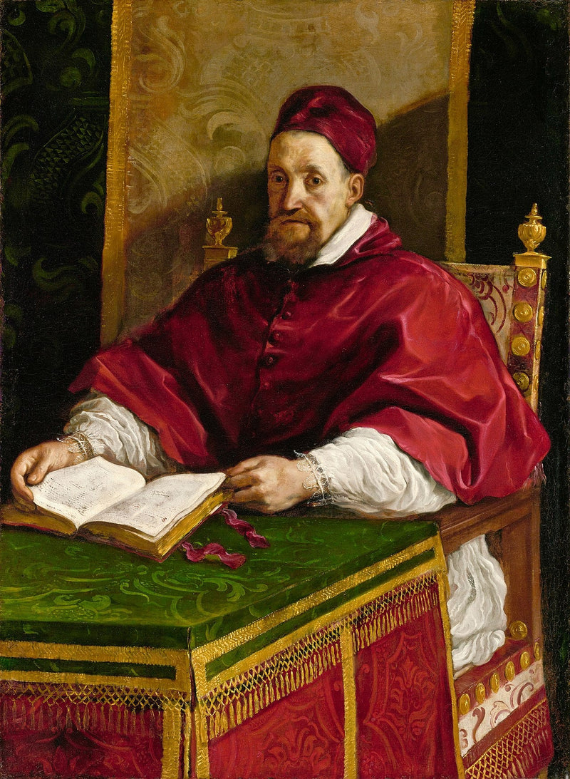 Portrait of Pope Gregory XV - Guercino