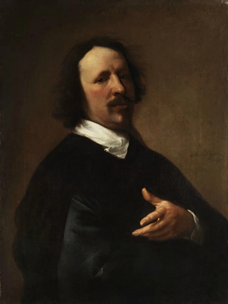 Portrait of the painter Caspar de Crayer (1584 - 1669). - Antoine van Dyck