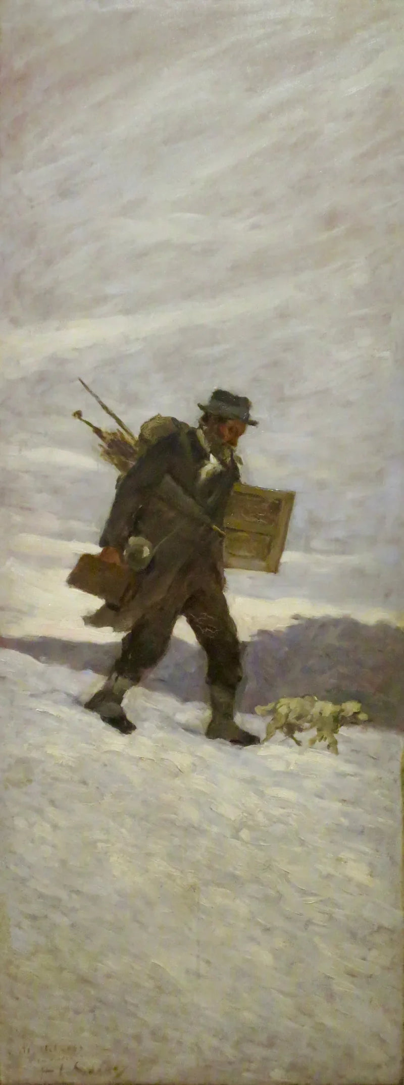 Portrait of the painter Eugène Chigot - Henri Le Sidaner