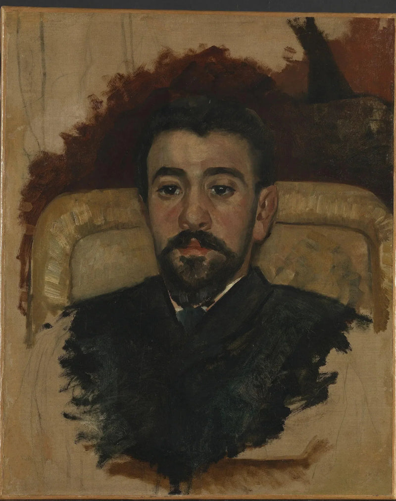 Portrait of the Italian painter Giuseppe De Nittis - Édouard Manet
