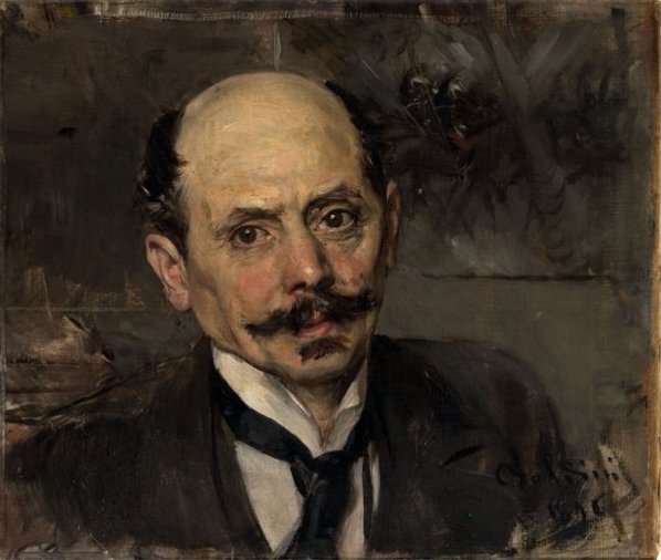 Portrait of the painter Jean-Baptiste Edouard Detaille - Giovanni Boldini