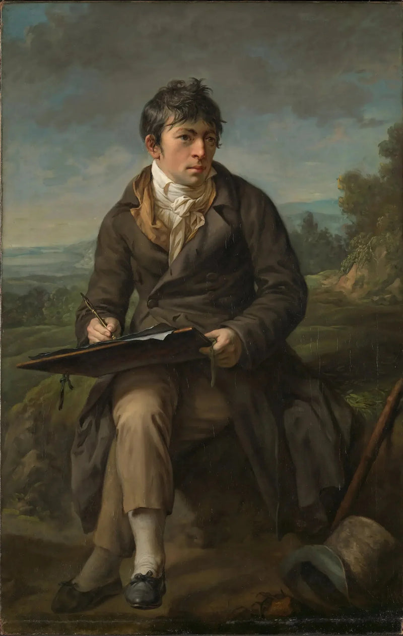 Portrait of the landscape painter Carl Anton Graff - Anton Graff
